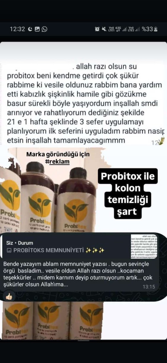 ProbitoX Prebiyotik İçeren Kolon Temizliği Şampuanı - Görsel 4