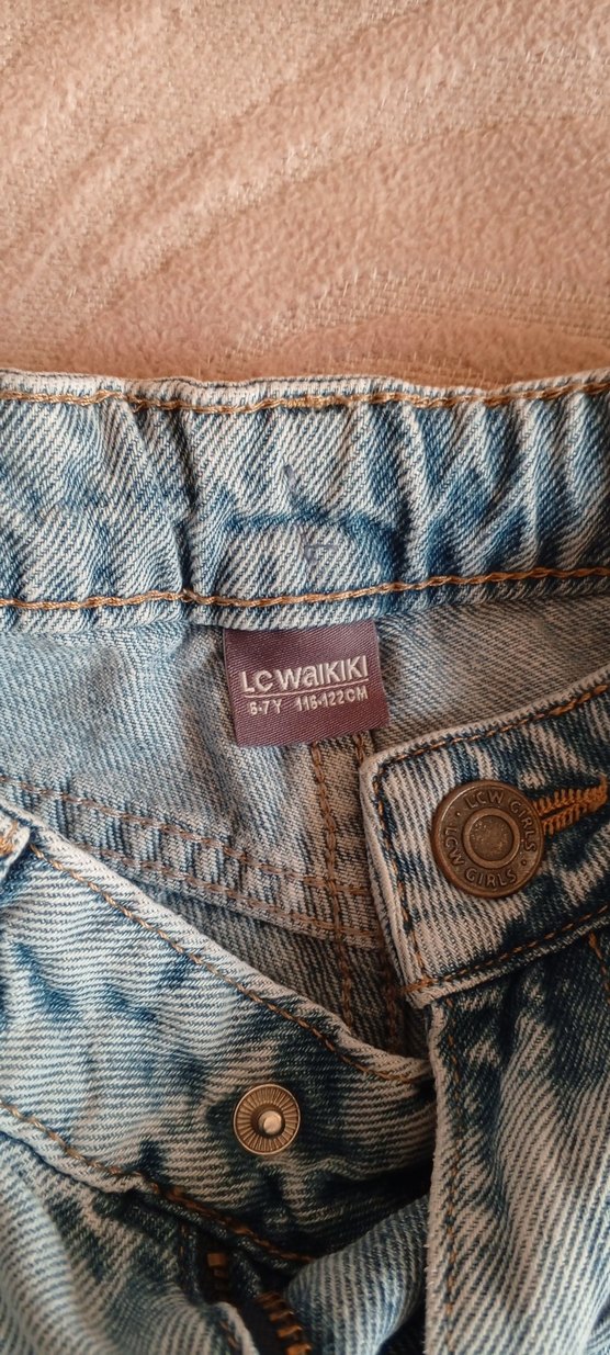 Gri Midi Kadın Denim Pantolon - Görsel 2