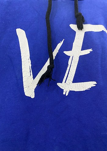 Renkli Baskılı Kapüşonlu Kadın Sweatshirt - Görsel 2