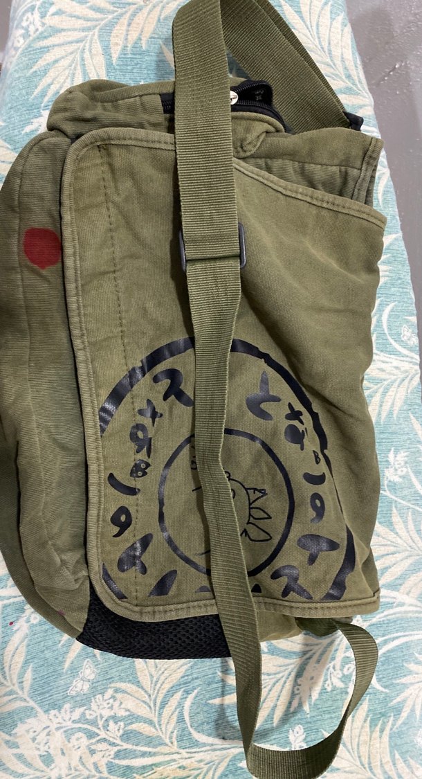 Çocuklar için haki renk okul çantası - Görsel 2