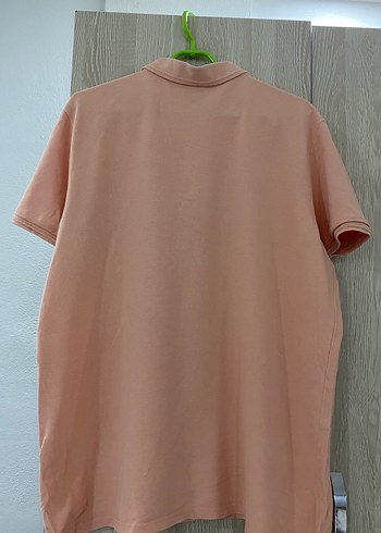 Bej Kısa Kollu Polo Tişört - Görsel 4