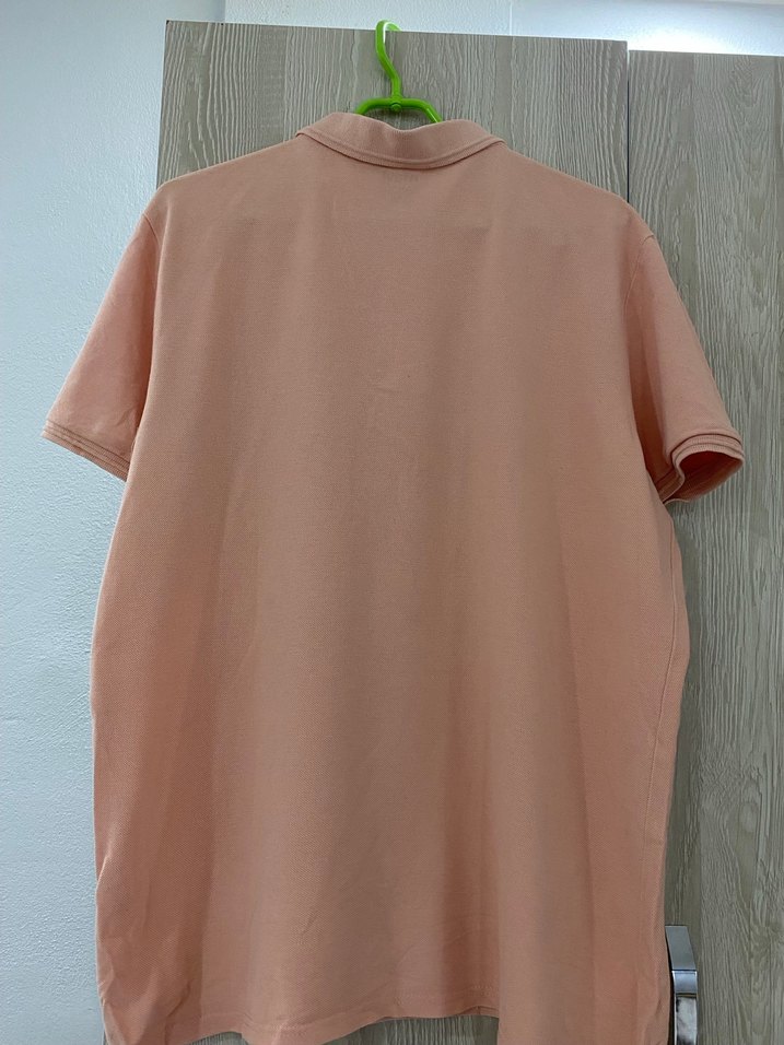 Bej Kısa Kollu Polo Tişört - Görsel 4