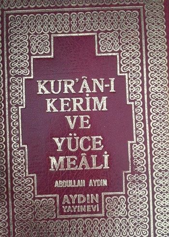 Kur'an-ı Kerim ve Yüce Meali - Abdullah Aydın