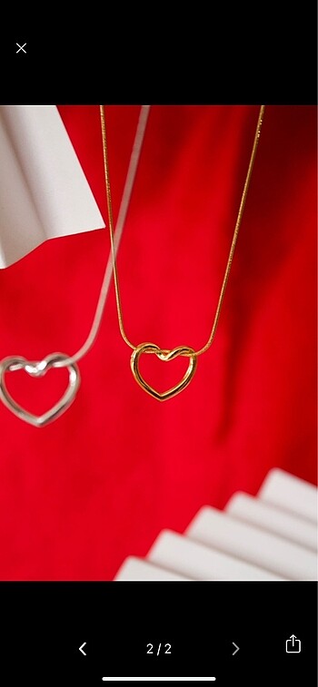 Diğer HeartLink Gold Çelik Kolye