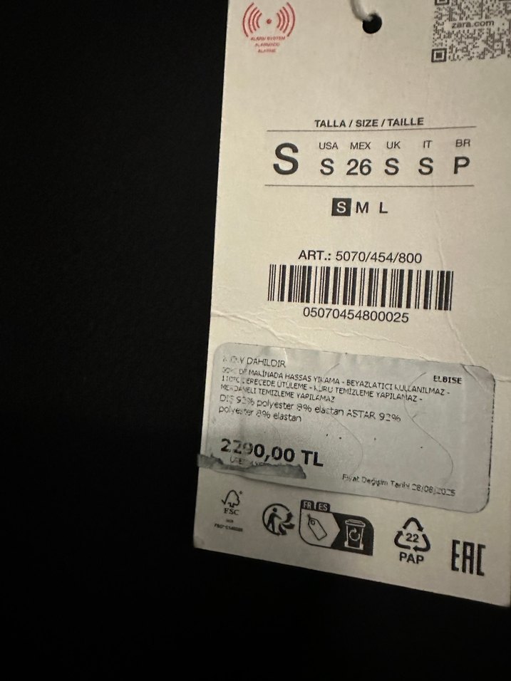 Siyah V Yakalı Uzun Kadın Elbise - Görsel 4