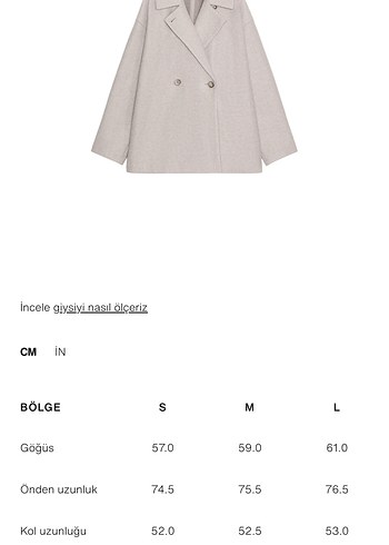 Kadın Zara kruvaze kaban - Görsel 4