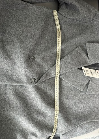 Zara kruvaze kaban - Görsel 4