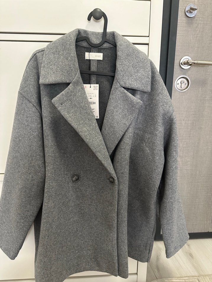 Zara kruvaze kaban - Görsel 2