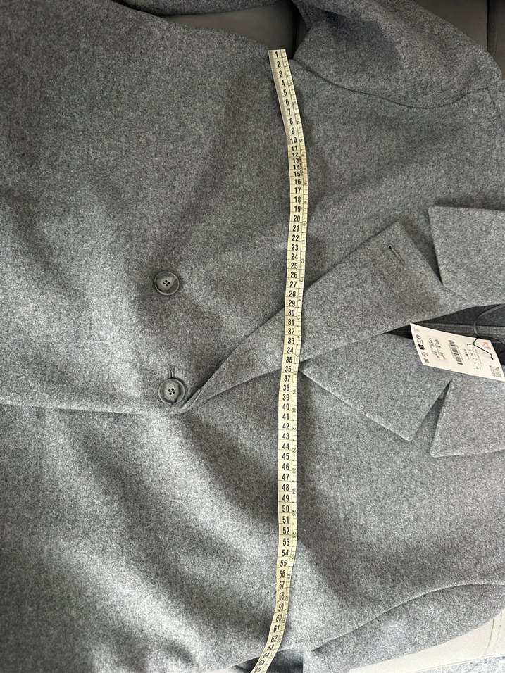 Zara kruvaze kaban - Görsel 4