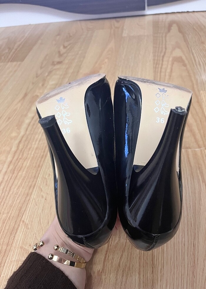 Siyah stiletto - Görsel 5