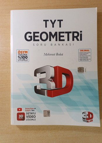 TYT Geometri Soru Bankası 3D Detaylı Video Çözümlü