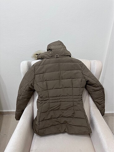 s Beden haki Renk Zara kadın mont