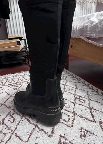 36 Beden Siyah Dizüstü Kadın Çizme