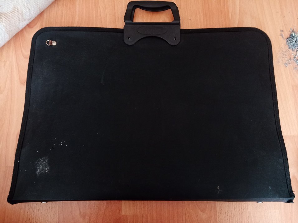 Siyah resim, proje, evrak çantası - Görsel 2