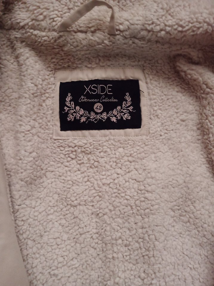 Bej Kadın Mont - Görsel 5