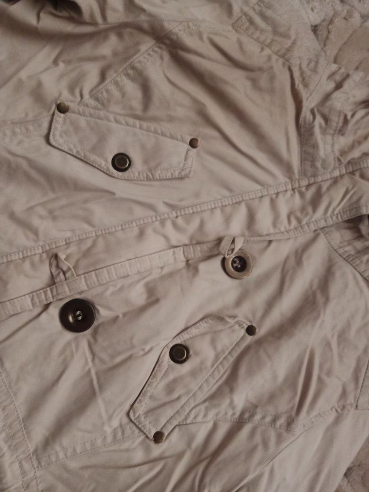 Bej Kadın Mont - Görsel 2