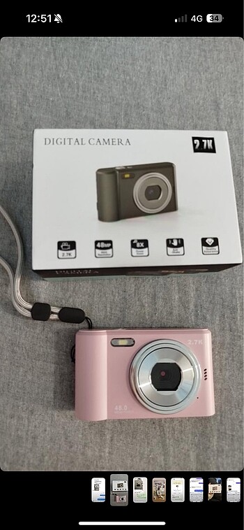 Canon retro fotoğraf makinesi