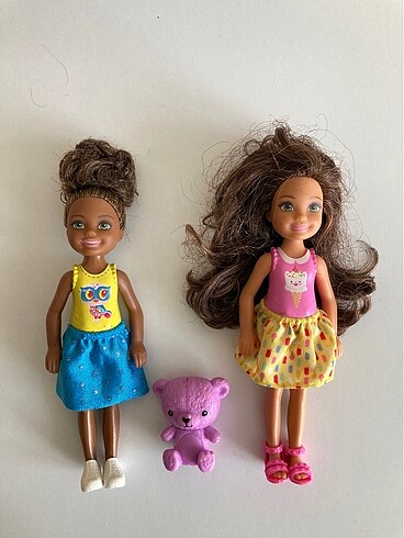 Barbie Chelsea 2 adet bebek
