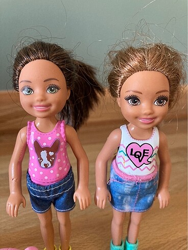 Barbie Chelsea bebek 2 adet