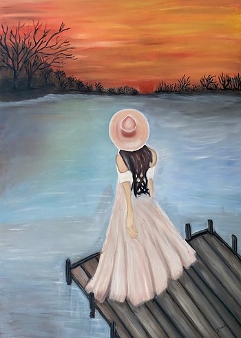 Yağlı boya tablo tasarım - Görsel 2