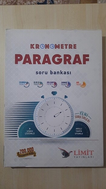 LİMİT YAYINLARI KRONOMETRE PARAGRAF SORU BANKASI