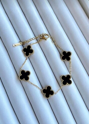  Beden Van cleef Gold yonca bileklik 