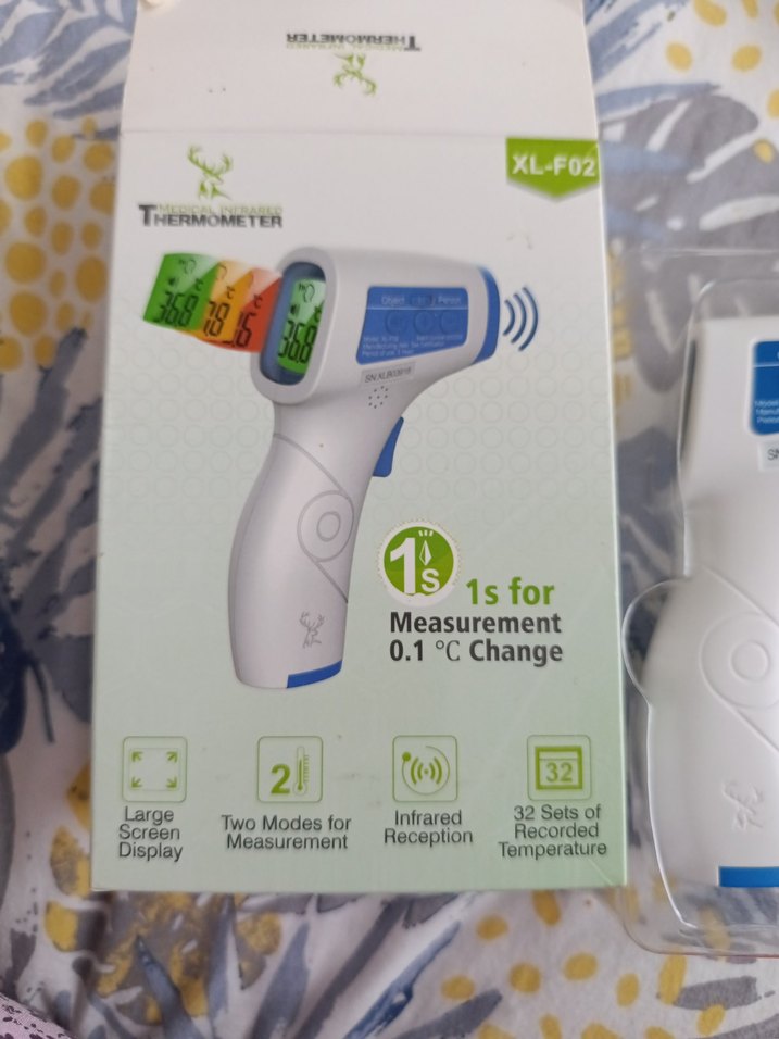 Temassız Dijital Ateş Ölçer - Görsel 2