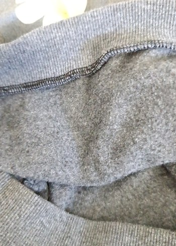 Kız Çocuk Gri Kapüşonlu Baskılı Sweatshirt - Görsel 3