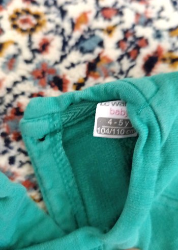 LCW 4-5 yaş yeşil sweatshirt - Görsel 2