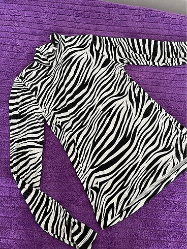 Zebra desen bluz- body