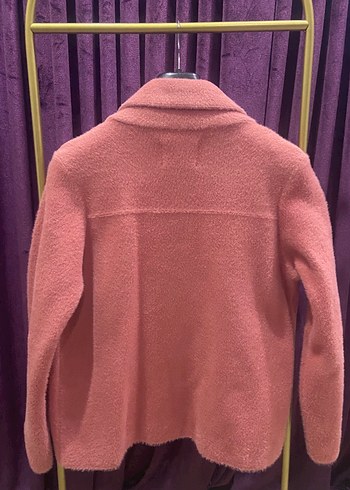 Adl marka Düğmeli Pembe Kısa Kadın Ceket - Görsel 4