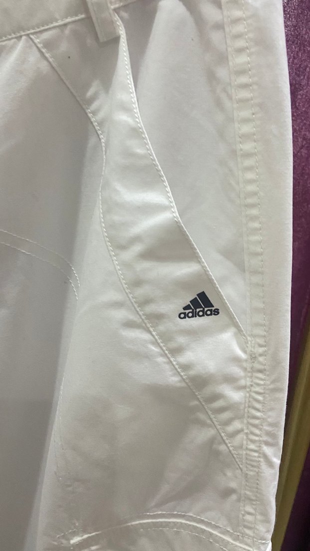 Adidas orjinal Beyaz Rahat Kadın Düşük bel Spor Pantolon - Görsel 2