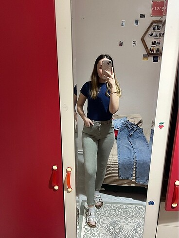 Koton Koton haki jean