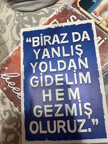 Beden çeşitli Renk Ahşap poster
