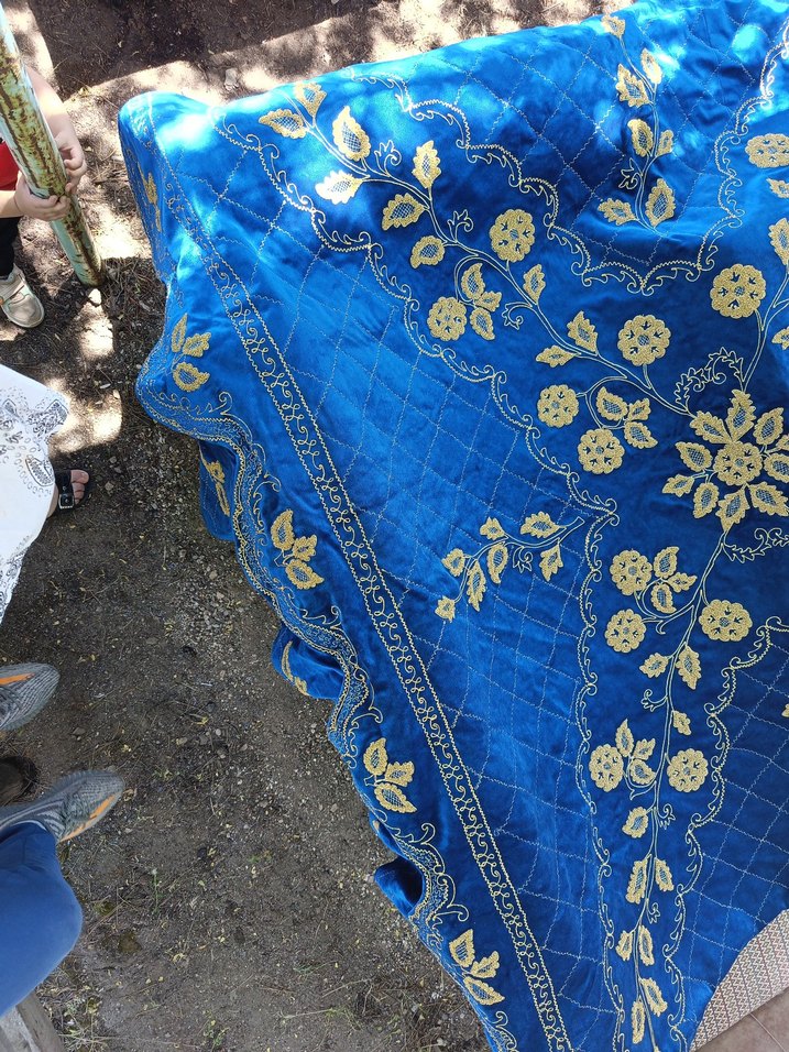 çift kişilik yatak örtüsü 3 adet yastığı ile birlikte - Görsel 4