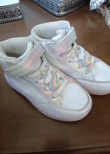 Kız Çocuk Çok Renkli Unicorn Spor Ayakkabı - Görsel 5