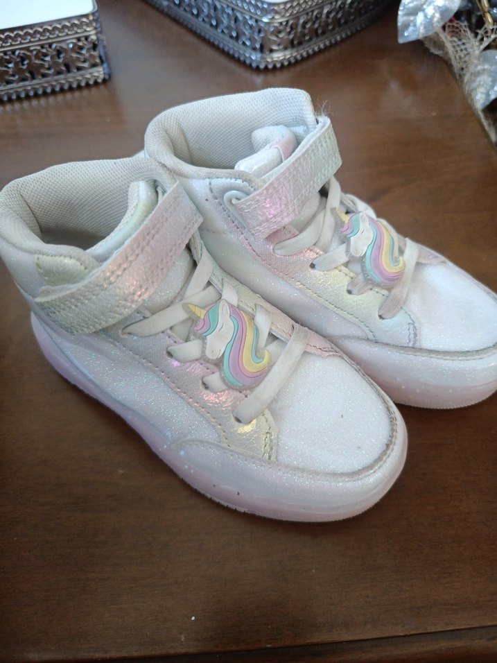 Kız Çocuk Çok Renkli Unicorn Spor Ayakkabı - Görsel 5