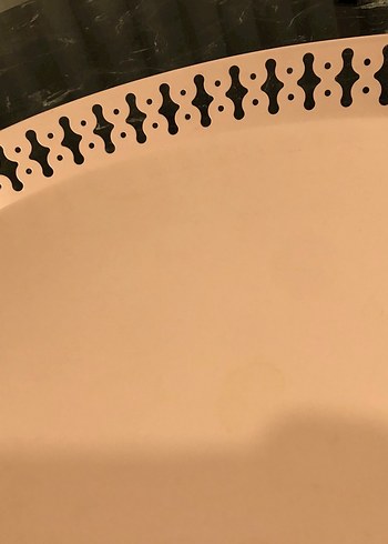 İkea metal pembe büyük tepsi - Görsel 2