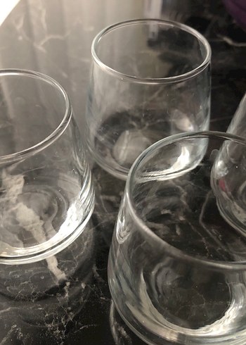 Cam küçük bardak seti 4 adet - Görsel 5