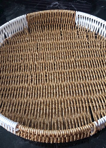 rattan sepet/tepsi - Görsel 2