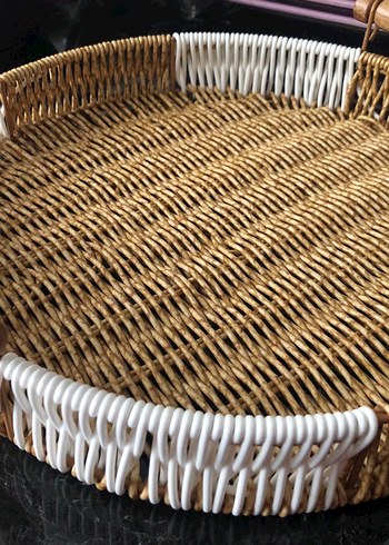 rattan sepet/tepsi - Görsel 4