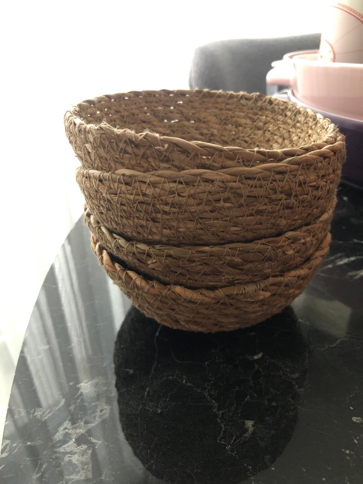 Hasır çerezlik 4 adet - Görsel 3