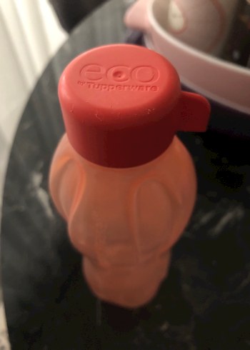 Turuncu tupperware suluk - Görsel 2