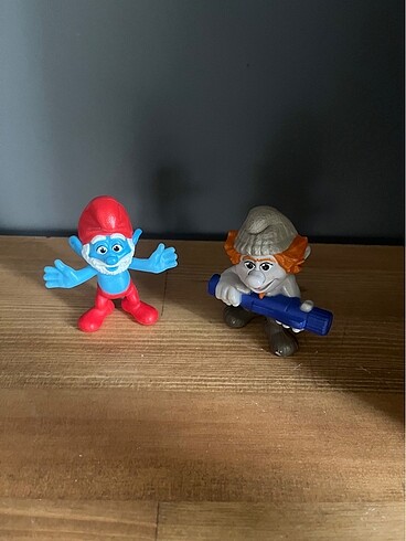  2013 McDonalds happy meal şirinler oyuncak