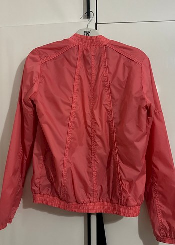 Pembe Fermuarlı Kadın Ceket - Görsel 6