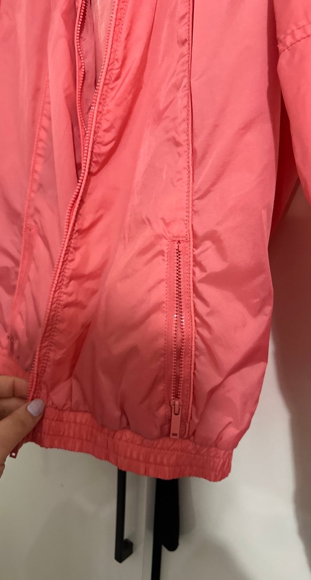 Pembe Fermuarlı Kadın Ceket - Görsel 5