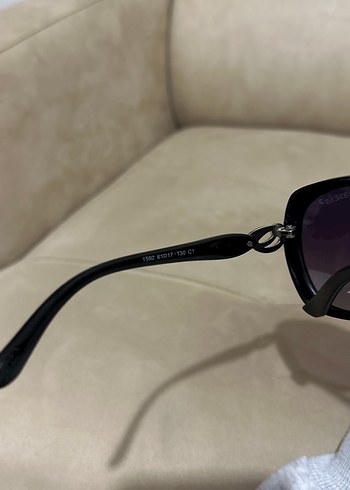 Kadın Parlak Siyah Gotik Gözlük - Görsel 7