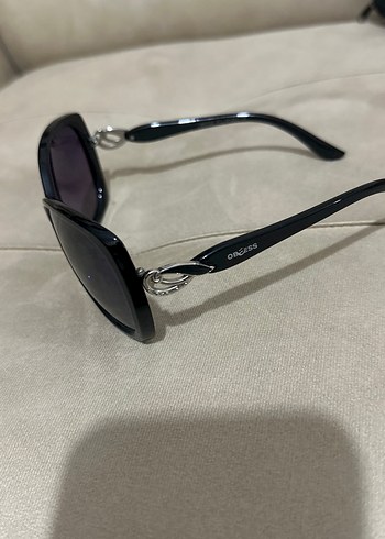 Kadın Parlak Siyah Gotik Gözlük - Görsel 8