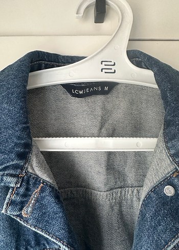 Kadın Mavi Denim Düğmeli Ceket - Görsel 2