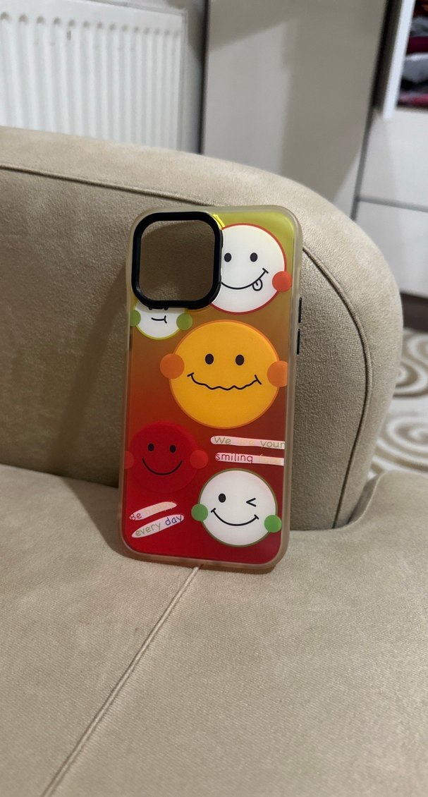 Renkli Parlak Pop Kültür Telefon Kılıfı 14 pro max - Görsel 5